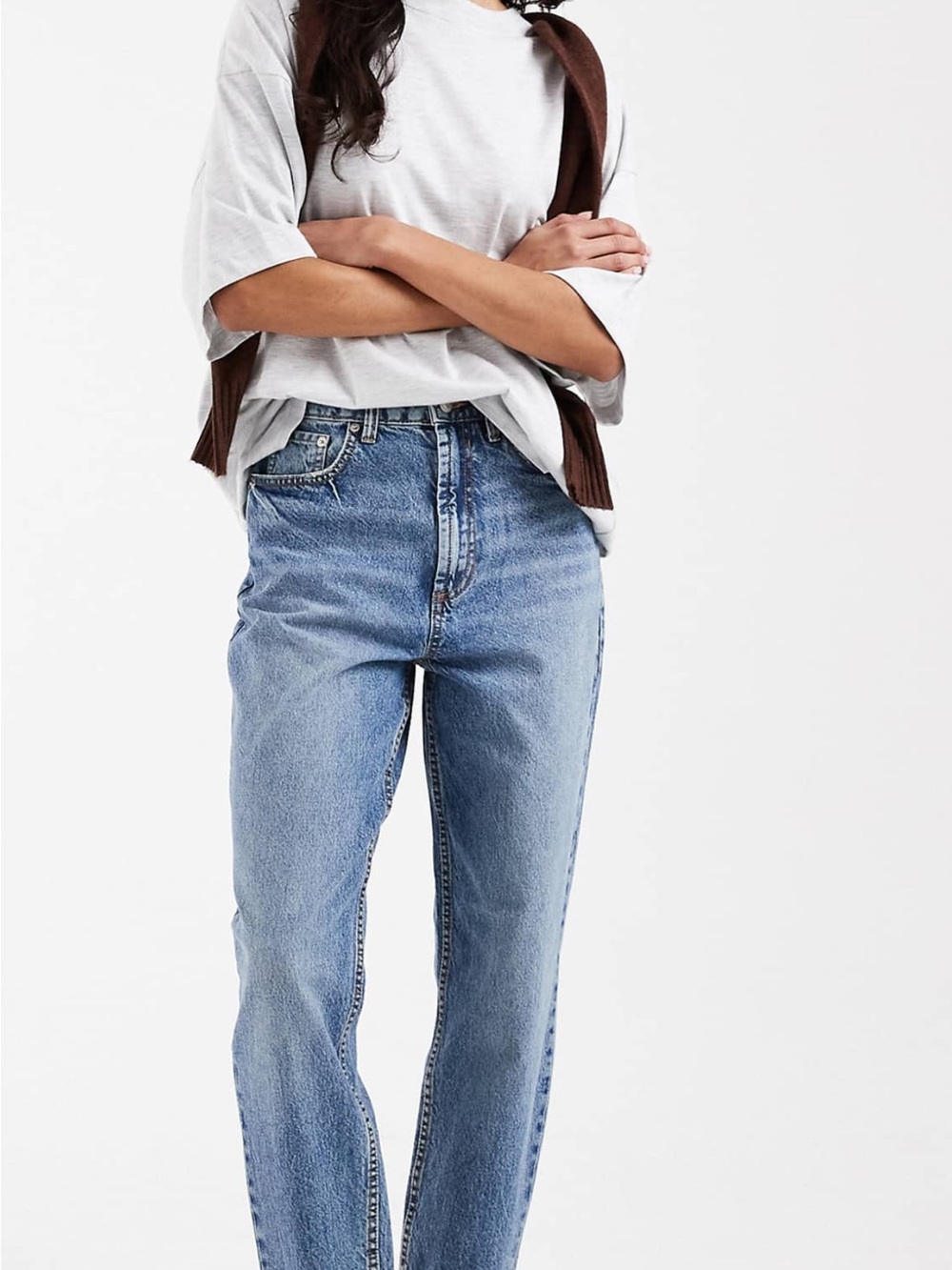 Relaxed Mom High-Rise Blue Women’s Jeans